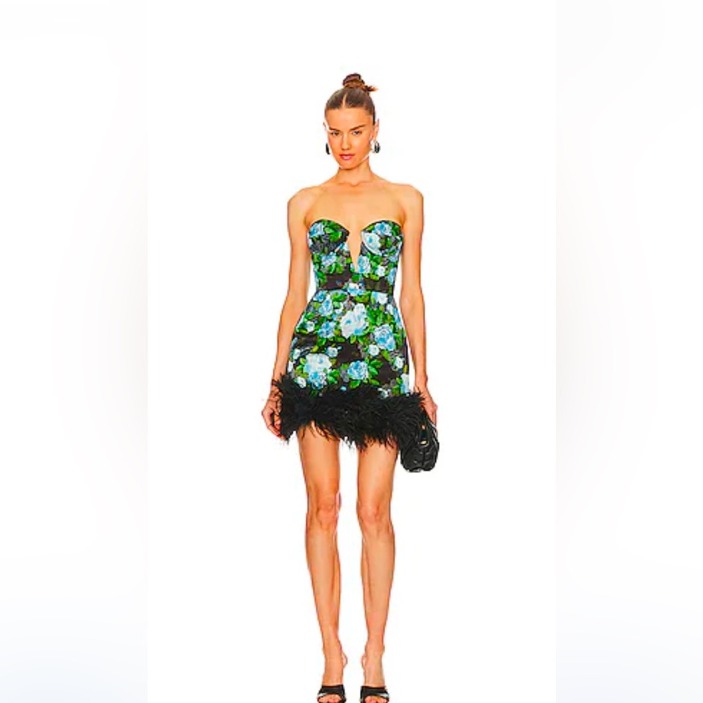 Monroe Dress in Black Multi